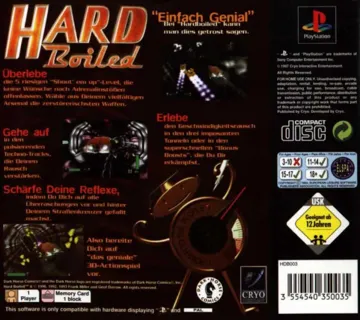 Hard Boiled (EU) box cover back